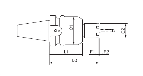 日本KATO微伸縮攻絲刀柄RF系列ESS 攻絲刀柄