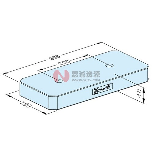 ER-033703MTS托板198 x 398 / 200