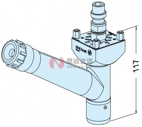ER-032464帶瞄準顯微鏡的測量桿