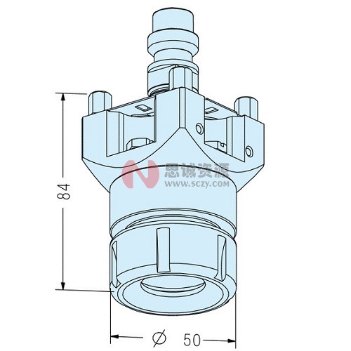 ER-008566,EROWA彈簧套筒夾頭50