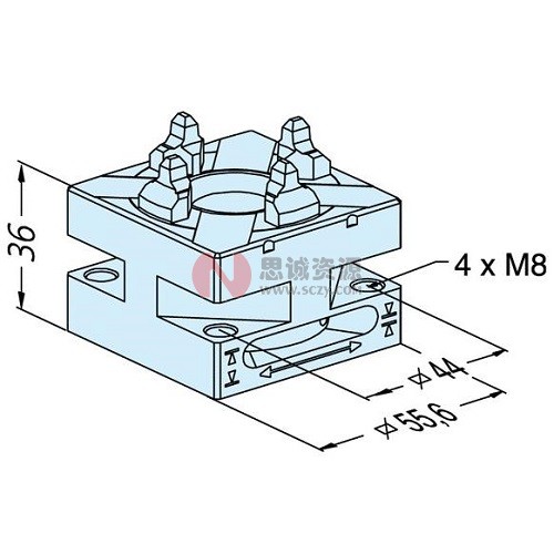 ER-034387 erowa快速卡盤50