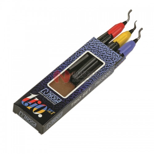 NOGA諾佳 RB3000 RB鋁柄三件套裝去毛刺工具